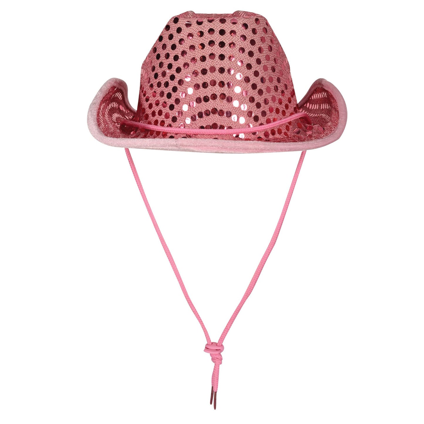 Beistle Sequined Cowboy Hat - Pink - Western | Party Supply | Decoration