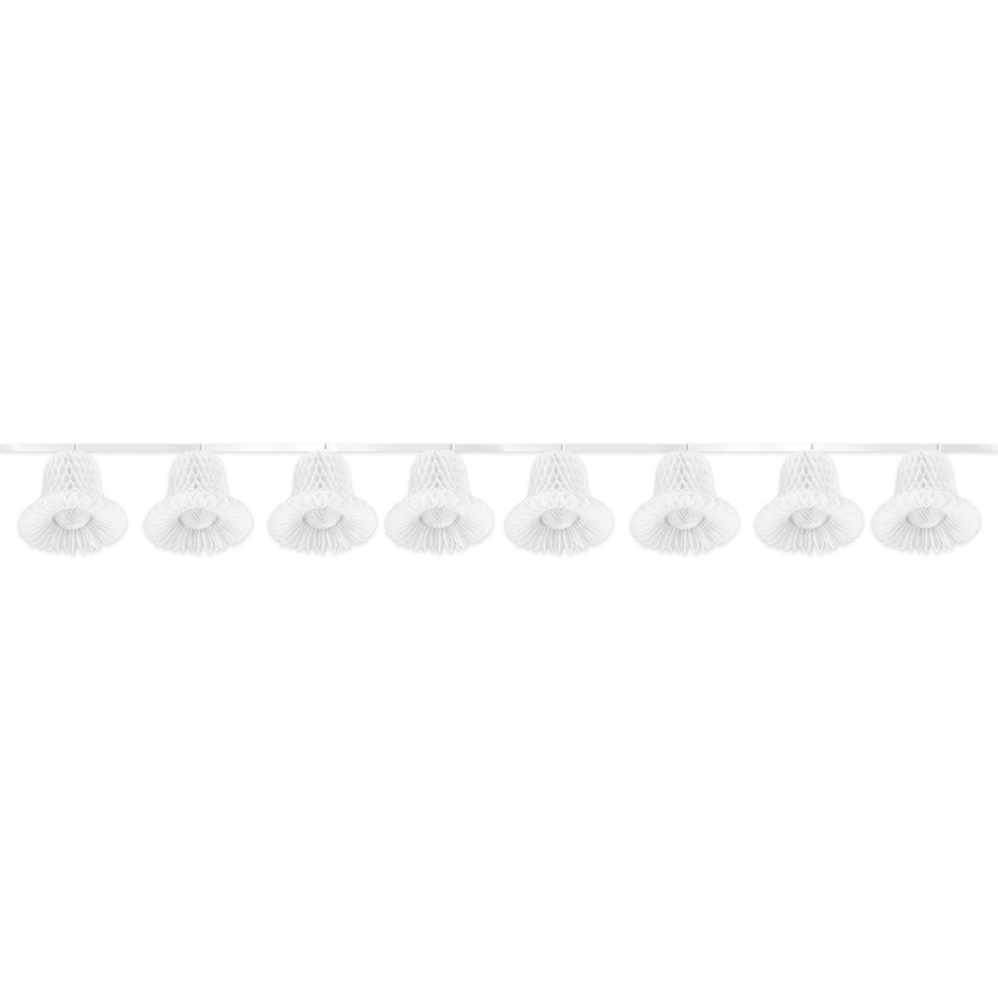 Beistle White Bell Streamer - Wedding | Party Supply | Decoration
