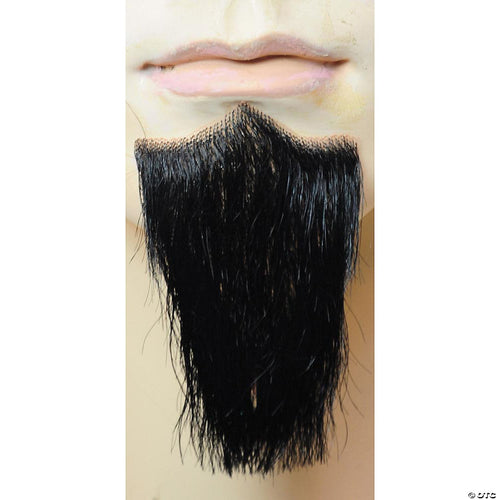 Mens Synthetic 1-Point Beard | Black