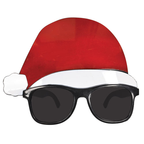 Beistle Santa Hat Glasses - Christmas/Winter | Party Supply | Decoration