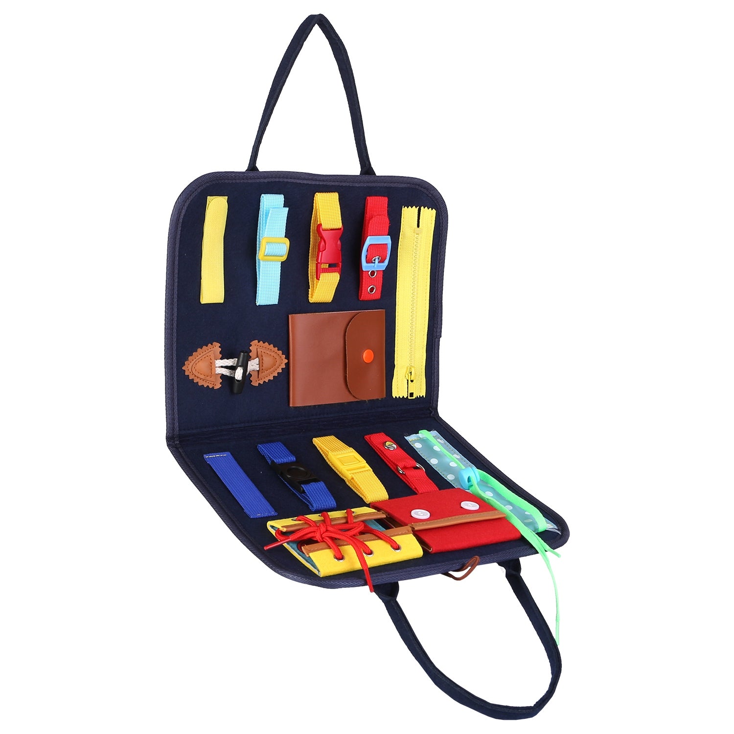 Kids Busy Board Sensory Activity Board Preschool Learning Toys Montessori