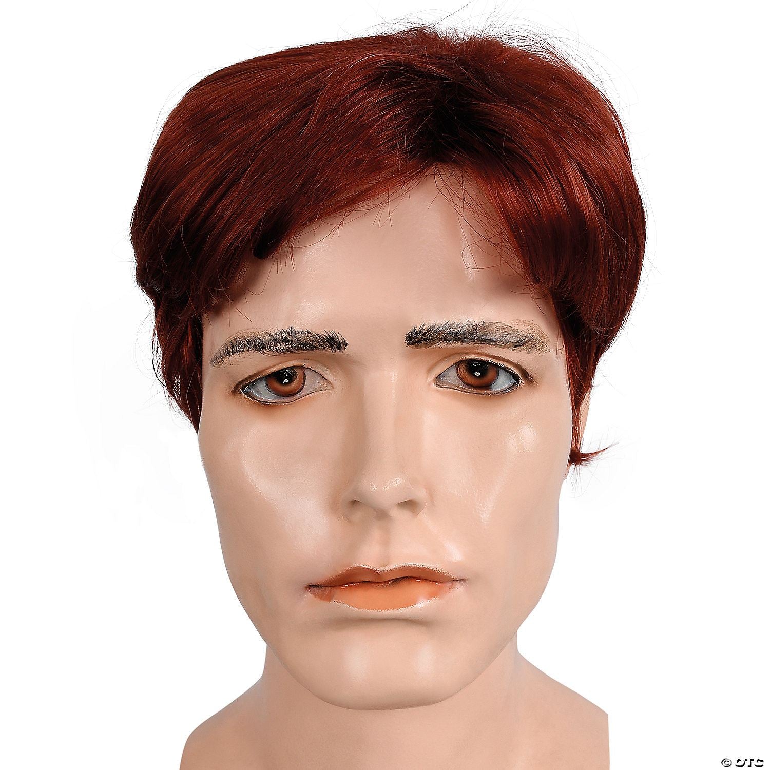 Mens Red Bargain Wig