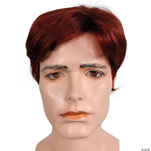 Mens Red Bargain Wig