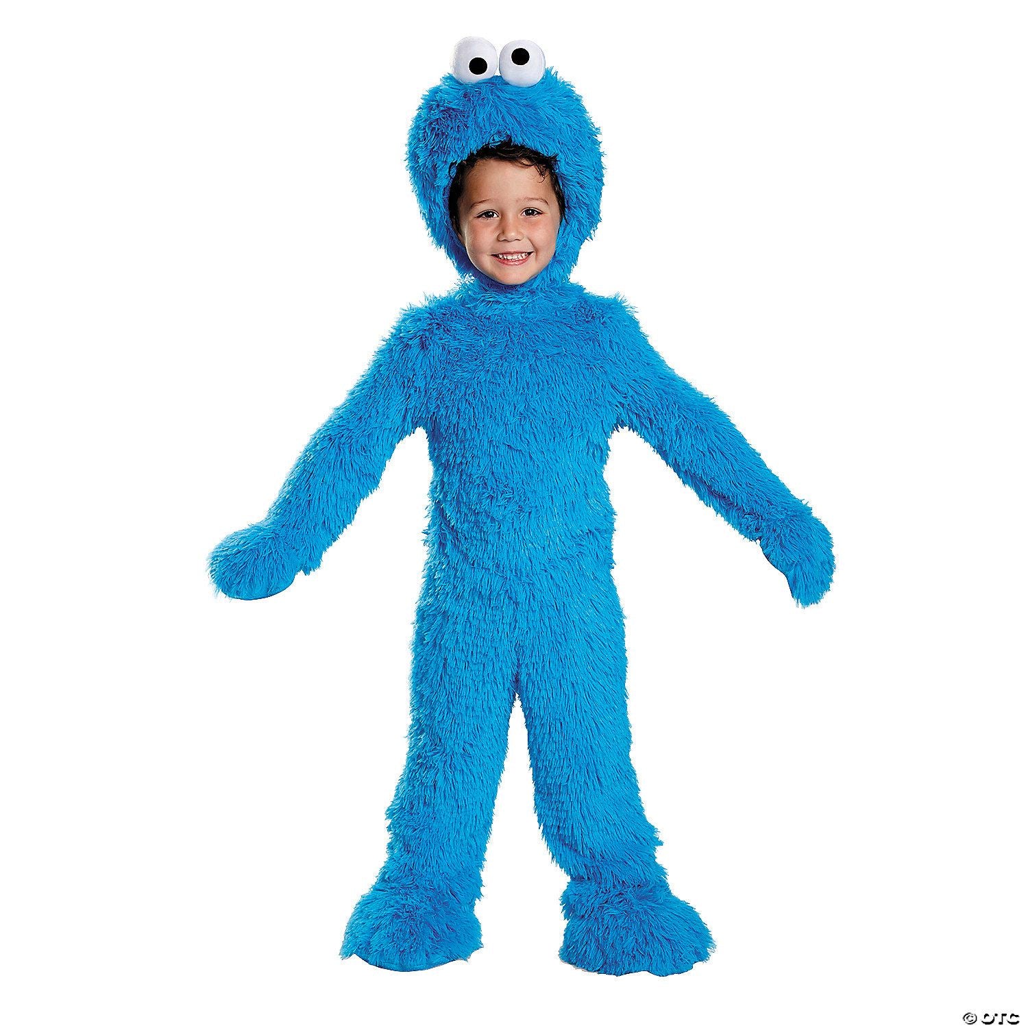 Baby Extra Deluxe Cookie Monster Plush Costume - Medium