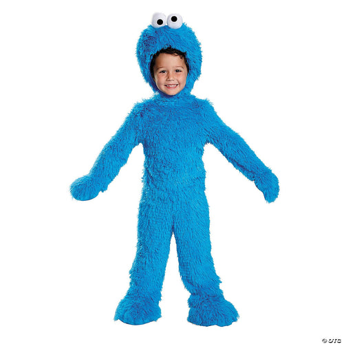 Baby Extra Deluxe Cookie Monster Plush Costume - Medium