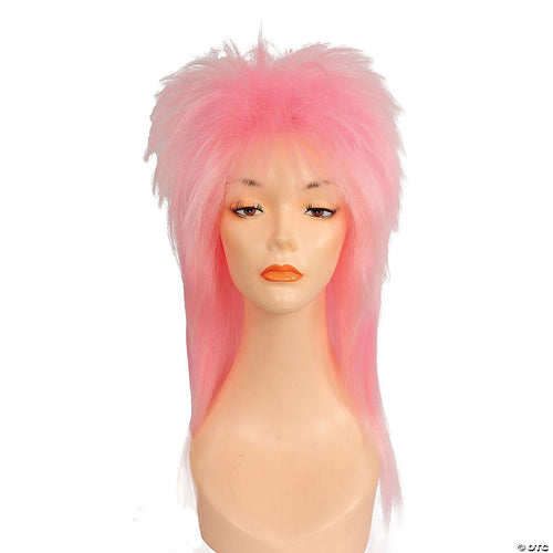 Mens | Adult Punk Fright Wig Light Pink