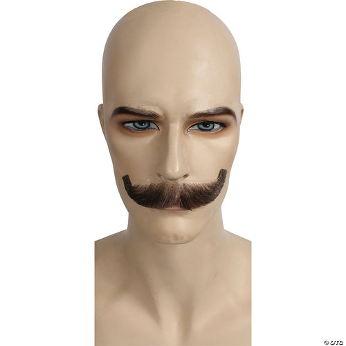 Mens Blend English Mustache | Chestnut