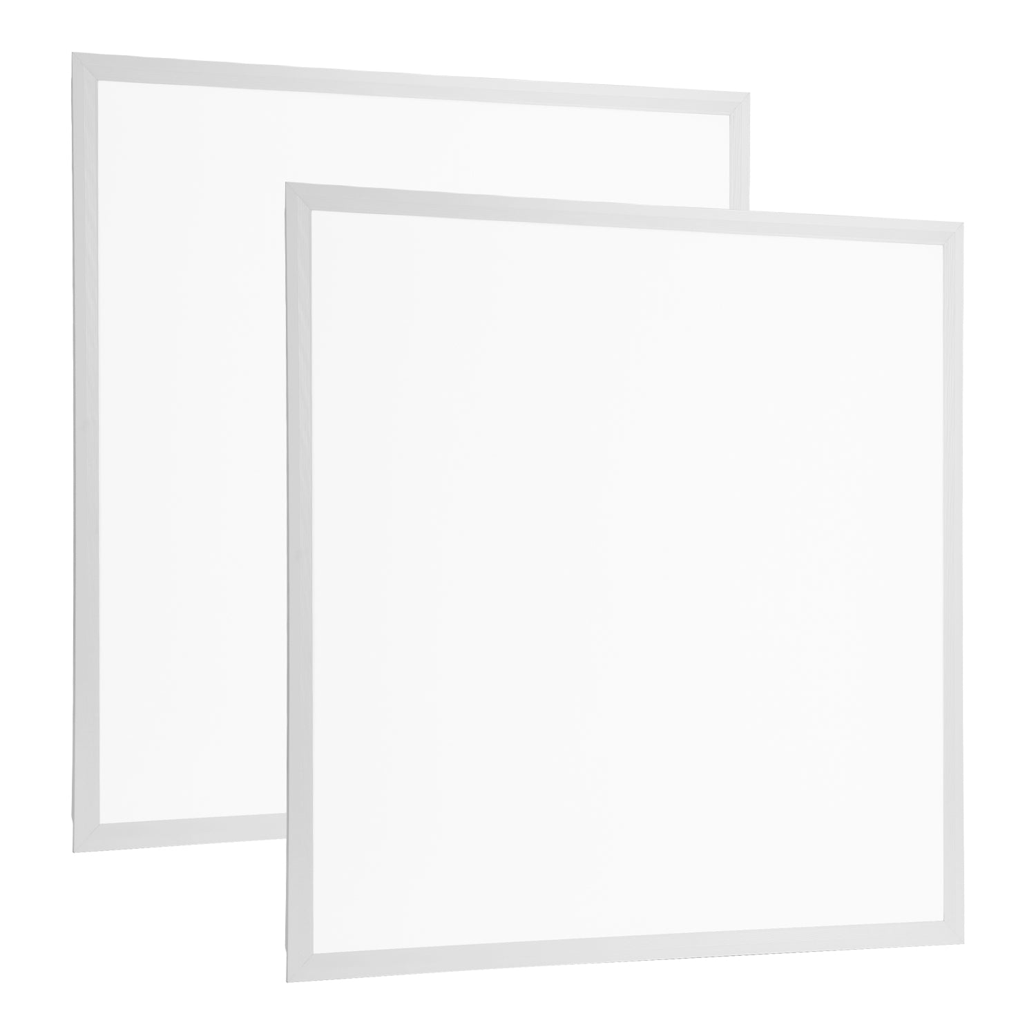 2Pcs 72W 2×2FT LED Panel Light 3800LM Flat Ceiling Light with 3 Lighting Color