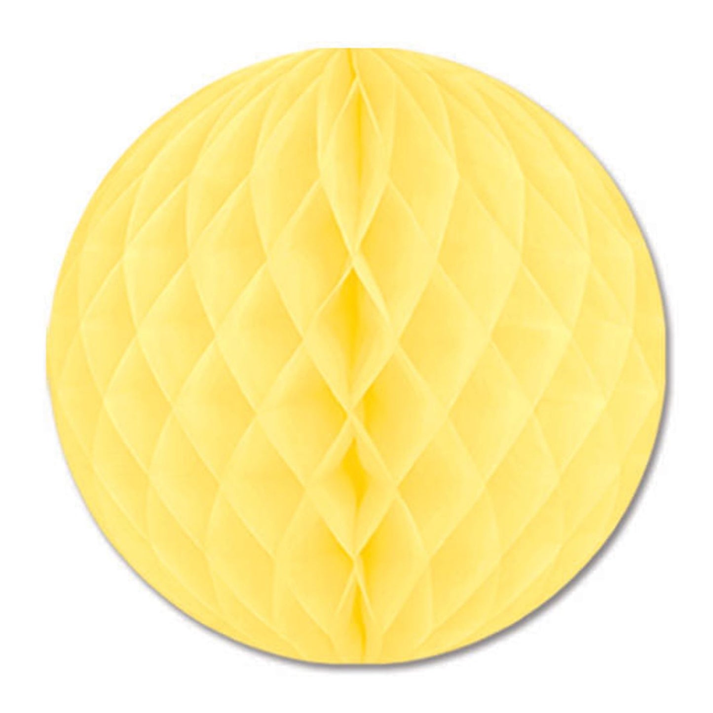 Beistle Yellow Art-Tissue Ball - General Occasion | Party Supply | Decoration