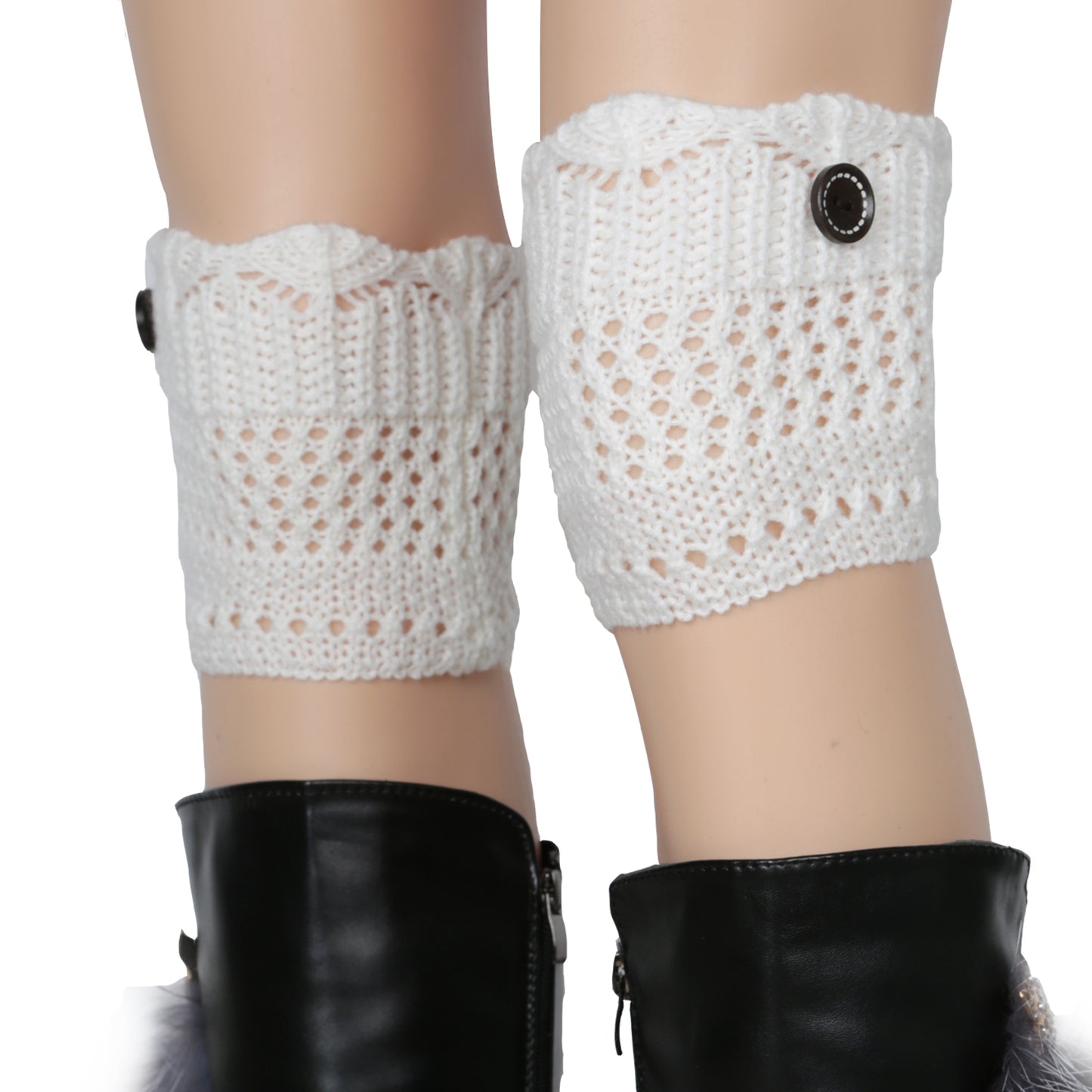 Women Winter Crochet Knit Leg Warmers Apparel & Jewelry Women Apparel