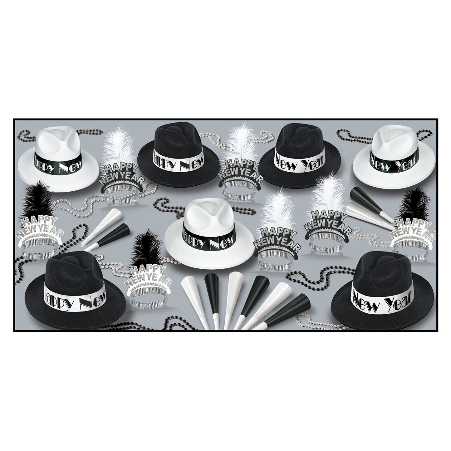 Beistle Chicago Swing Assortment (for 50 people) - New Years | Party Supply