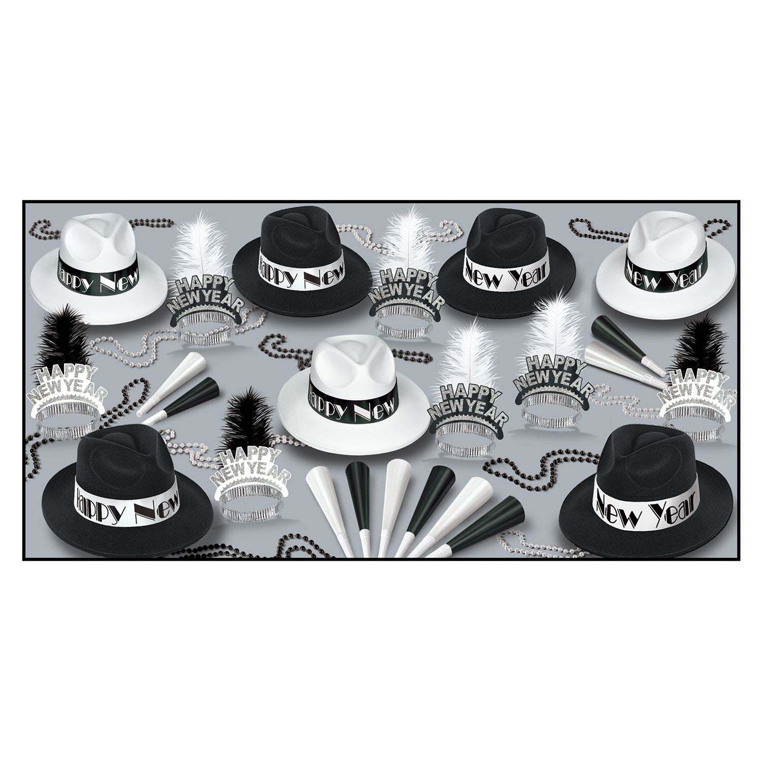 Beistle Chicago Swing Assortment (for 50 people) - New Years | Party Supply