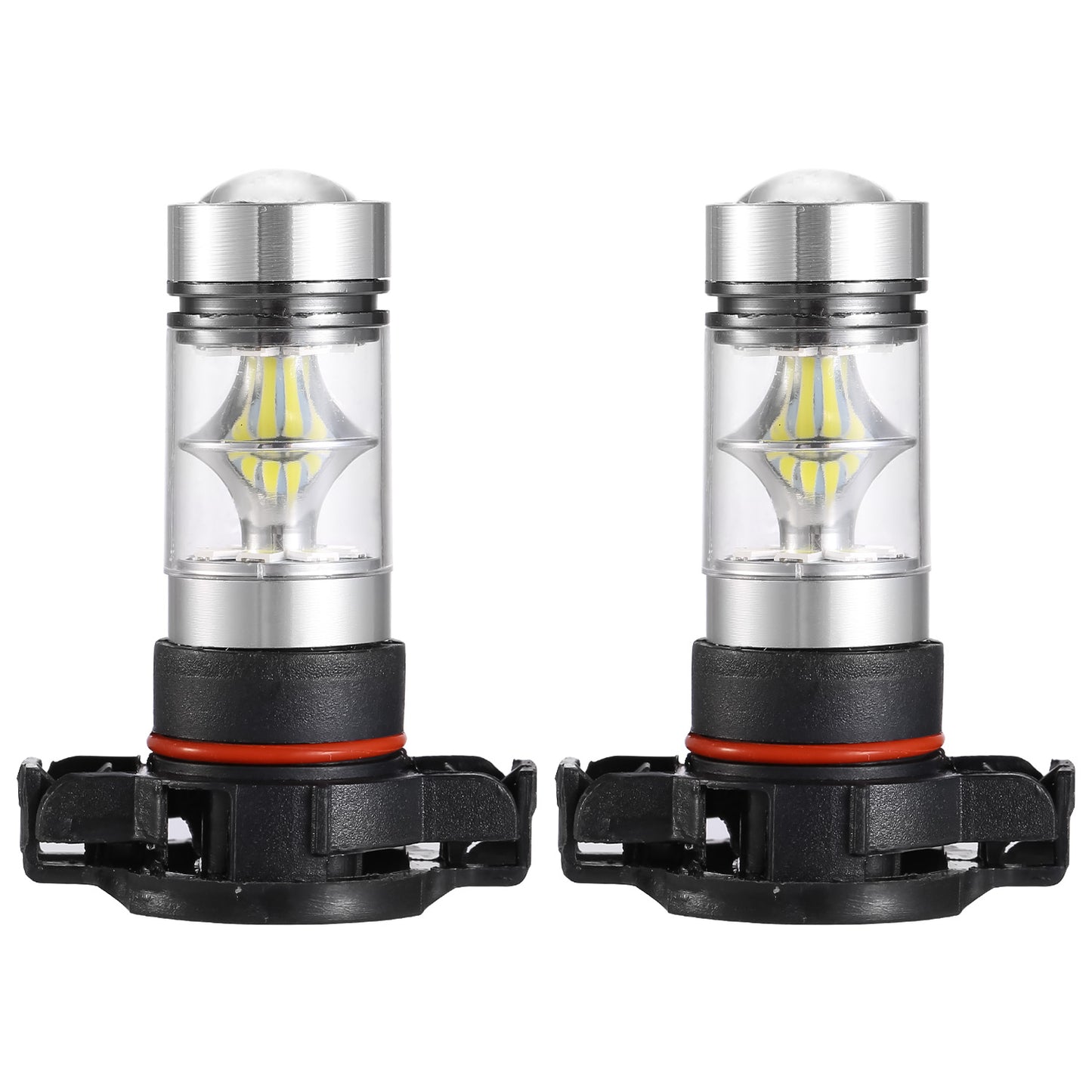 2PCS 1100LM 100W 5202 H16 LED Fog DRL Light Bulb IP68 Waterproof 20 2835 LEDs