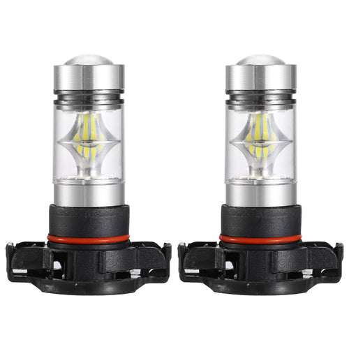 2PCS 1100LM 100W 5202 H16 LED Fog DRL Light Bulb IP68 Waterproof 20 2835 LEDs