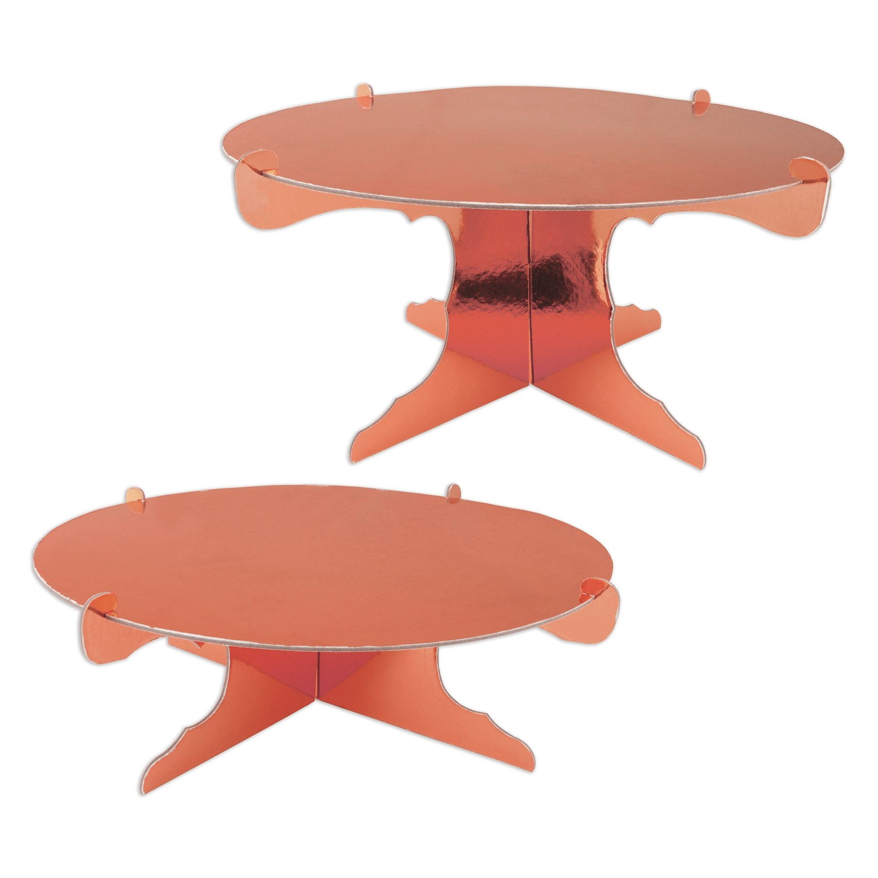 Beistle Metallic Cake Stands - General Occasion | Party Supply | Decoration