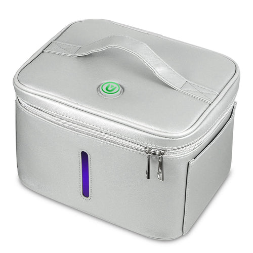 iMounTEK UV Disinfection Bag, Portable LED UV Sanitizer Box USB-Powered Travel