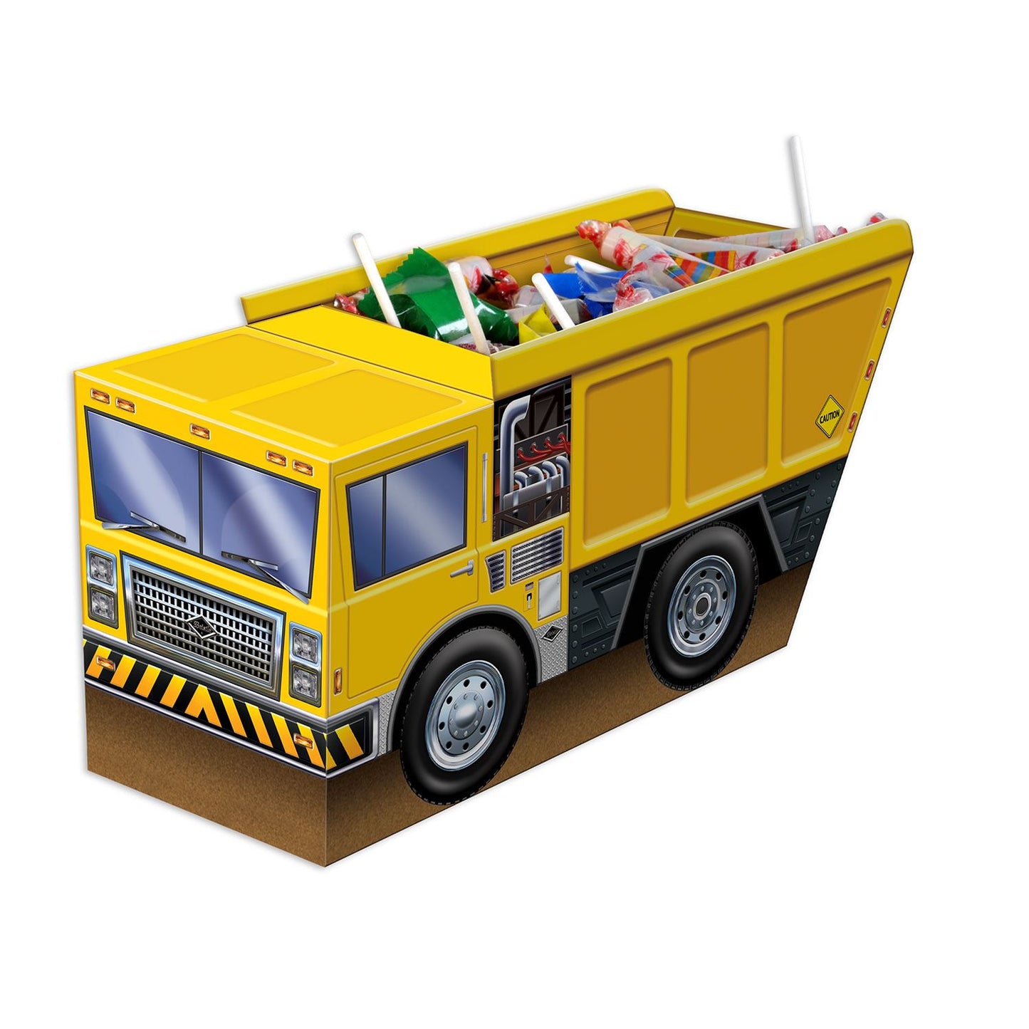 Beistle 3-D Dump Truck Centerpiece - Construction | Party Supply | Decoration