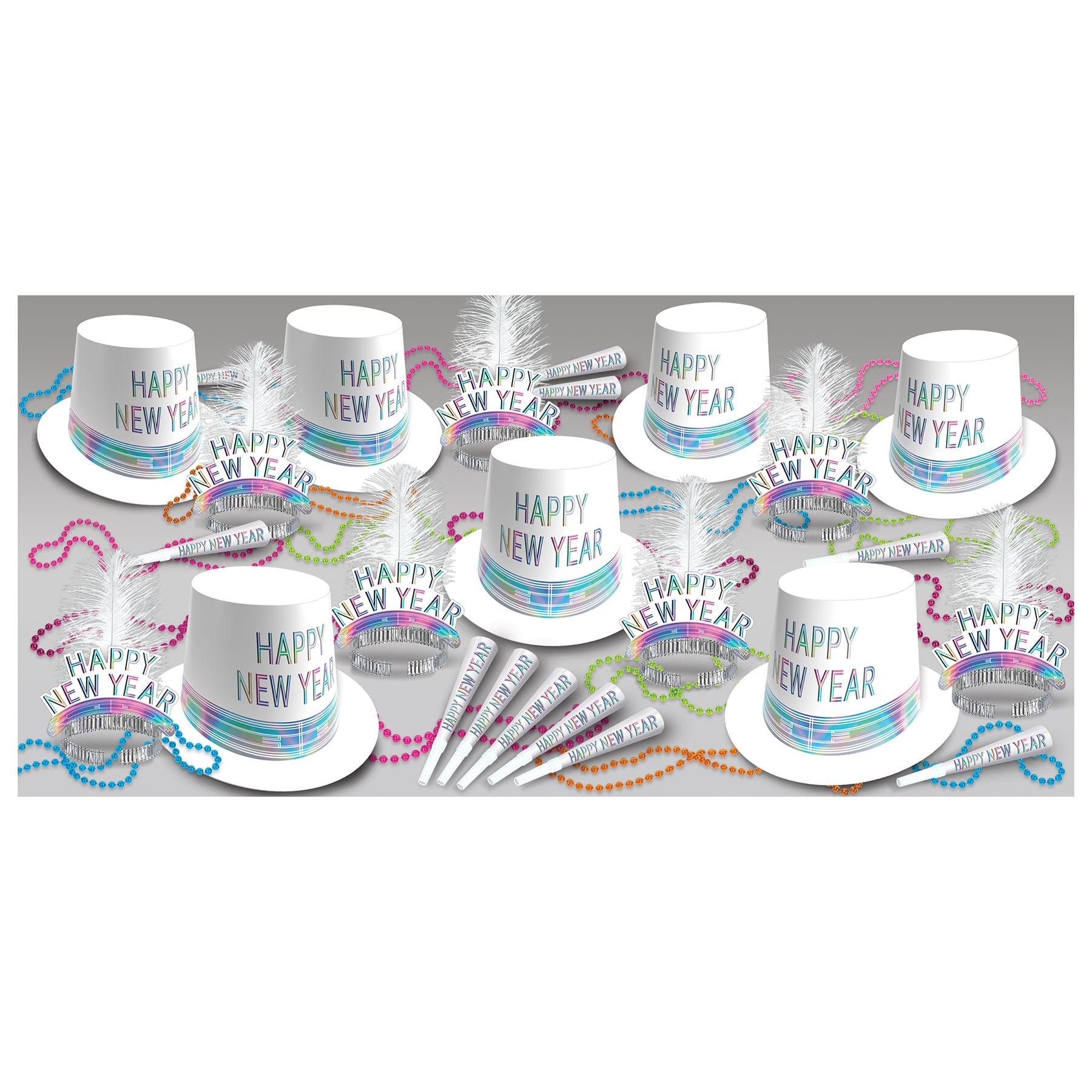 Beistle Razzle Dazzle Asst for 50 - New Years | Party Supply | Decoration