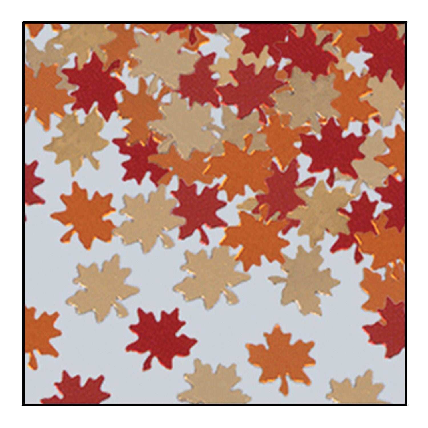 Beistle Fanci-Fetti Autumn Leaves - Thanksgiving/Fall | Party Supply