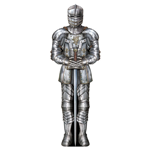Beistle Jointed Suit of Armor - 6 ft tall - Medieval | Party Supply