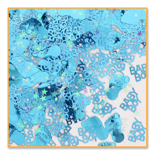 Beistle Baby Boy Confetti - Baby Shower | Party Supply | Decoration