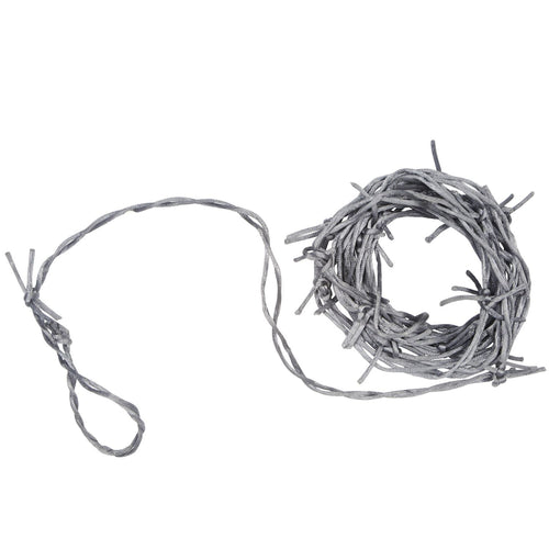 Beistle Silver Barbed Wire Garland - Halloween | Party Supply | Decoration
