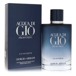 Acqua Di Gio Profondo | Eau De Parfum Spray Refillable | Men | 3.3 oz