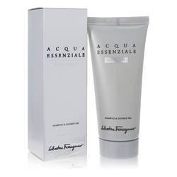 Salvatore Ferragamo Acqua Essenziale Colonia | 3.4 oz Shower Gel | Men