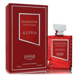 Anfar All Nighter Alpha | 3.4 oz Extrait De Parfum Spray | Men