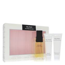 Alfred Sung Gift Set | Spray + 2.5 oz Body Lotion + 2.5 oz Shower Gel | Women