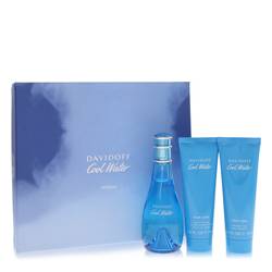 Cool Water Gift Set | Gift Set - 3.4 oz Eau De Toilette Spray + 2.5 oz Body Lotion + 2.5 oz Shower Gel | Women | 3.4 oz Eau De Toilette Spray + 2.5 oz Body Lotion + 2.5 oz Shower Gel