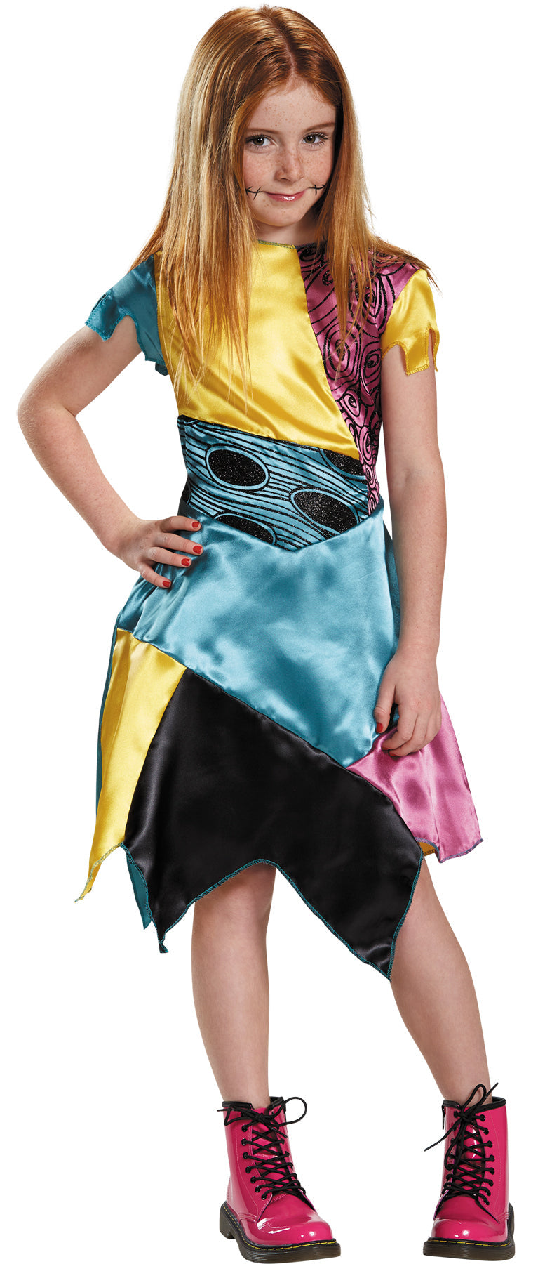 Girls The Nightmare Before Christmas Sally Costume