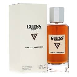 Guess Originals Type 3 Tabacco & Amberwood | Eau De Parfum Spray | Men | 3.4 oz