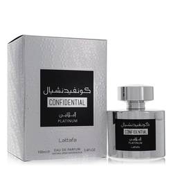 Lattafa Confidential Platinum | 3.4 oz EDP Spray | Men