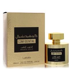 Lattafa Confidential Private Gold | 3.4 oz EDP Spray | Men