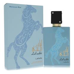 Lattafa Lail Maleki Morrocan Blue | Eau De Parfum Spray (Unisex) | Men | 3.4 oz Eau De Parfum Spray