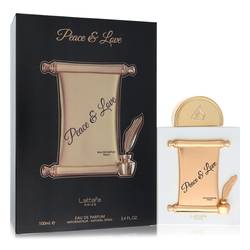 Lattafa Peace & Love | Eau De Parfum Spray (Unisex) | Men | 3.4 oz Eau De Parfum Spray