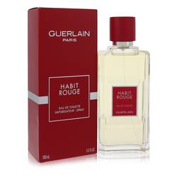 Guerlain Habit Rouge | 3.4 oz Cologne / EDT Spray | Men