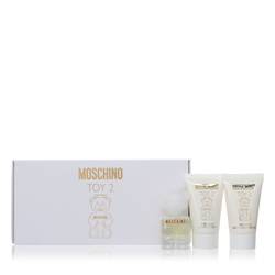Moschino Toy 2 Gift Set | Gift Set - .17 oz Mini EDP Spray + .8 oz Body Lotion + .8 oz Shower Gel | Women | .17 oz Mini EDP Spray + .8 oz Body Lotion + .8 oz Shower Gel