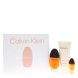 Calvin Klein Obsession Gift Set | oz Body Lotion + .5 oz Mini EDP Spray | Women