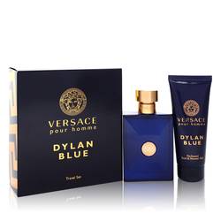 Versace Pour Homme Dylan Blue Gift Set | Spray + 3.4 oz Shower Gel | Men