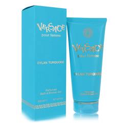 Versace Pour Femme Dylan Turquoise Shower Gel | 6.7 oz Shower Gel | Women