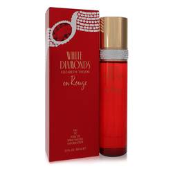 White Diamonds En Rouge By Elizabeth Taylor | 3.3 oz Eau De Toilette Spray | Women