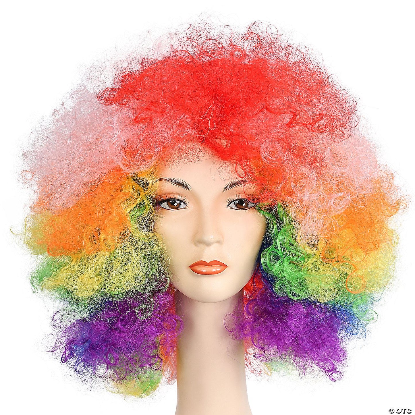 Adults Super Deluxe Afro Wig | Rainbow