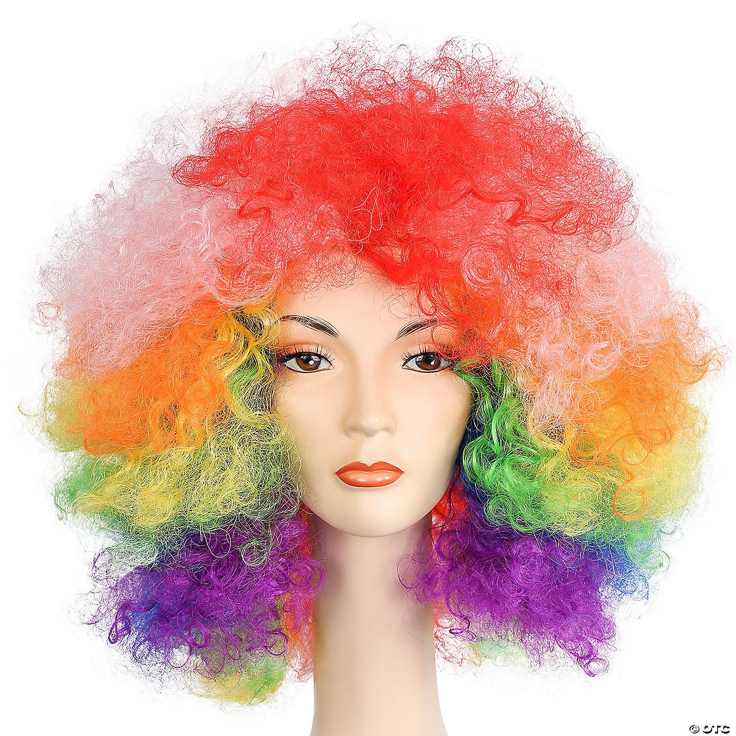 Adults Super Deluxe Afro Wig | Rainbow