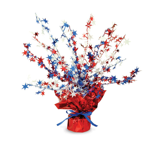 Beistle Red, White, and Blue Star Centerpiece - Patriotic | Party Supply