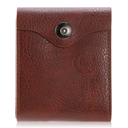 Men’s Wallet PU Leather Bifold Purse Slim RFID Blocking Card Holder Cases w/ 2