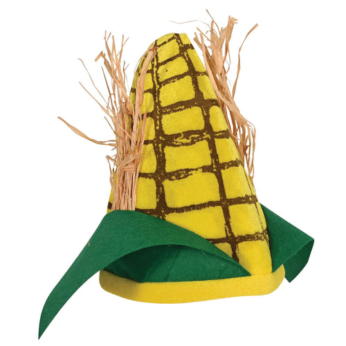 Beistle Plush Corn Cob Hat - Farm | Party Supply | Decoration