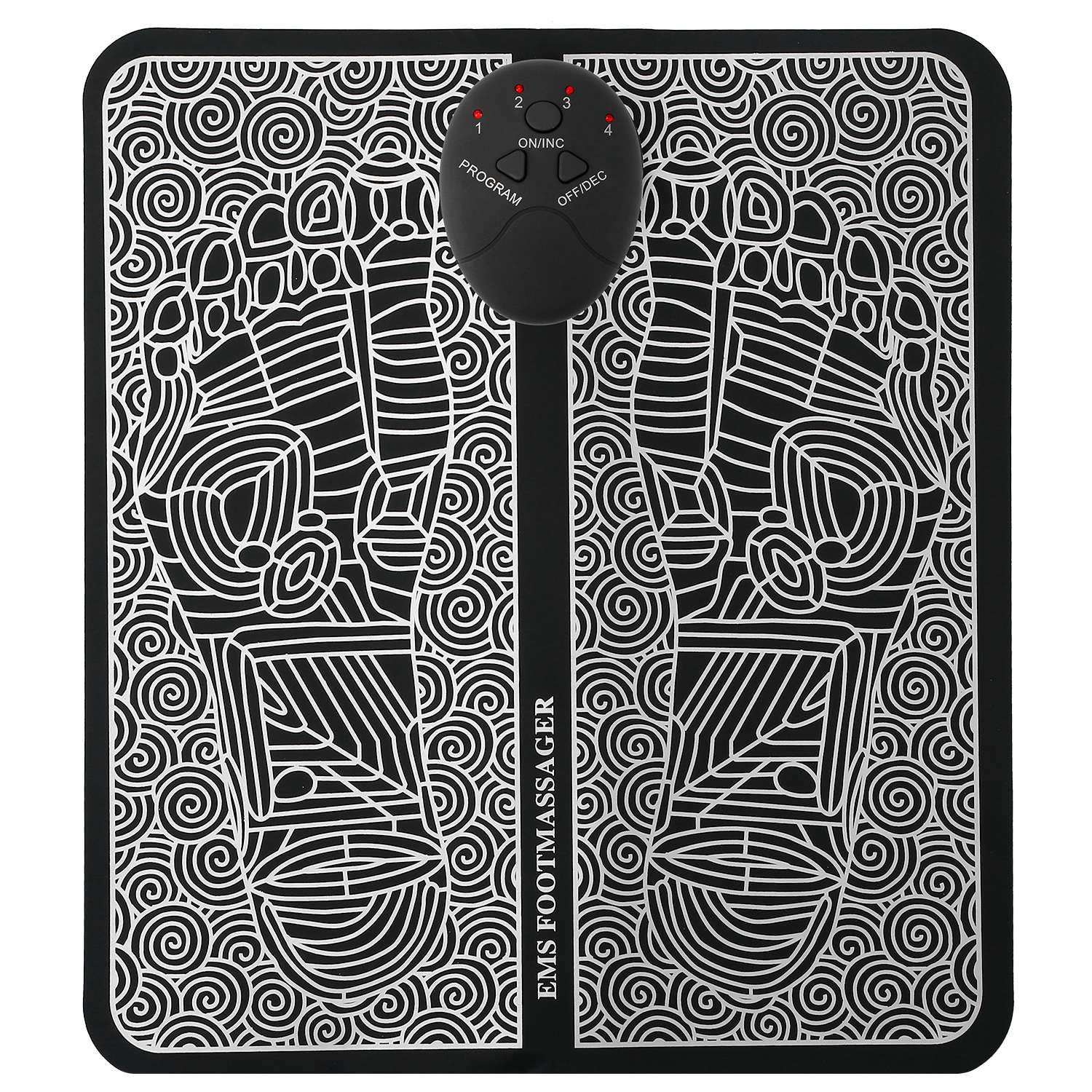EMS Foot Massage Pad Electric Stimulator Massager Unit Leg Reshaping Muscle