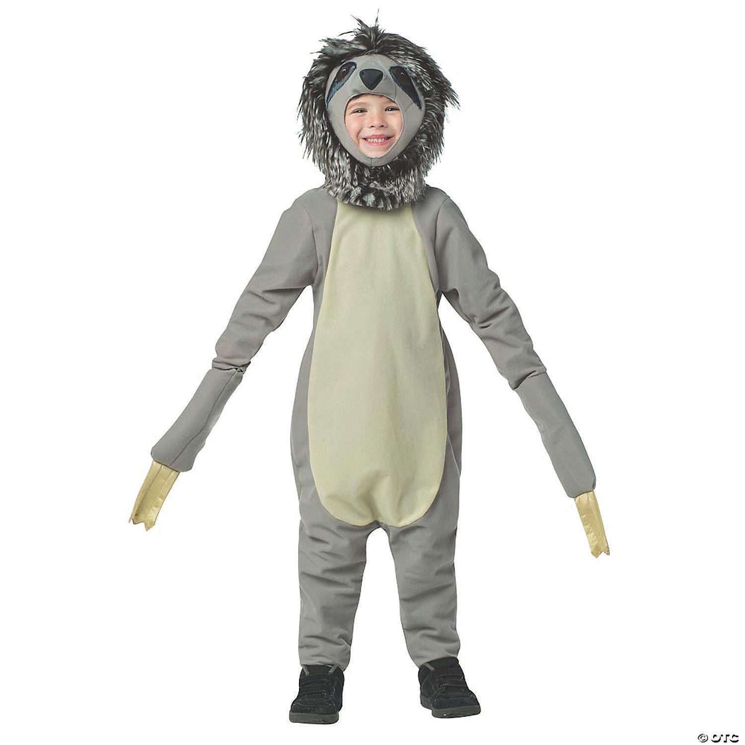Boys | Toddler Sloth Halloween Costume - 3T - 4T